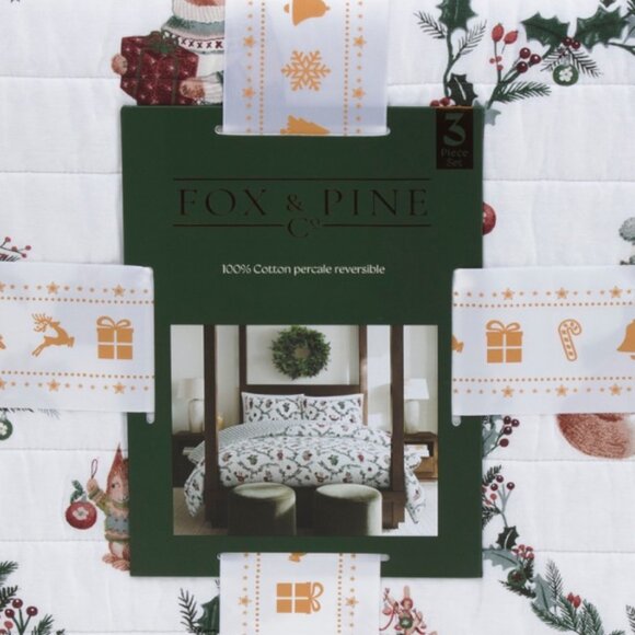 Fox & Pine Co 3pc Secret Santa Party Quilt Set - Picture 3 of 3